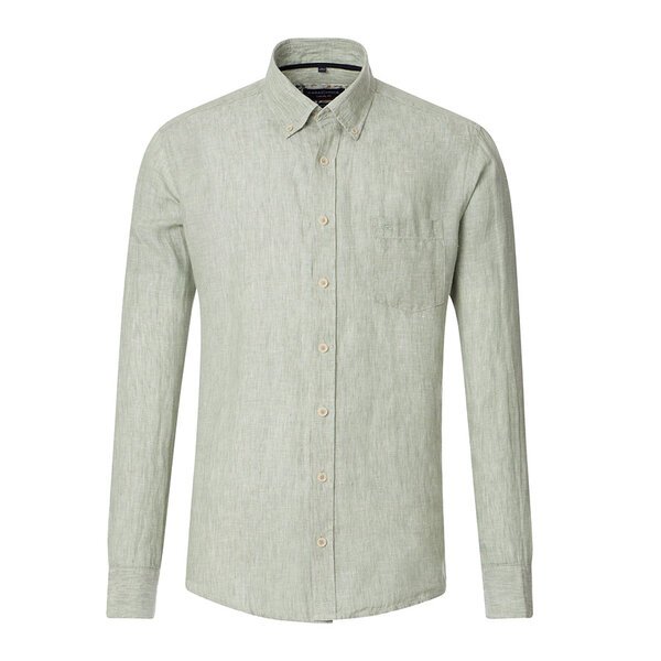 Casa Moda Linen Long Sleeve Shirt-shop-by-brands-Beggs Big Mens Clothing - Big Men's fashionable clothing and shoes