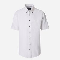 Casa Moda Linen Cotton Mix Short Sleeve Shirt