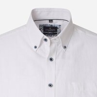 Casa Moda Linen Cotton Mix Short Sleeve Shirt
