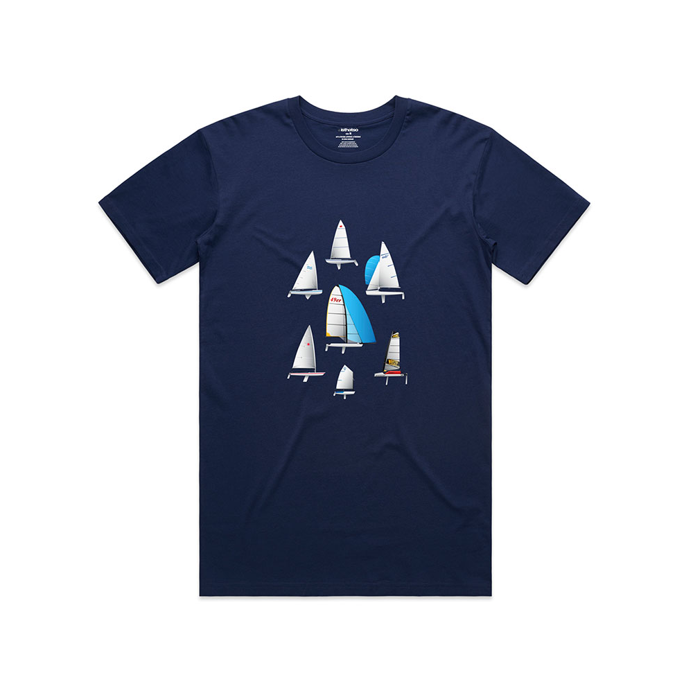 IS THAT SO Sail Boats Tee