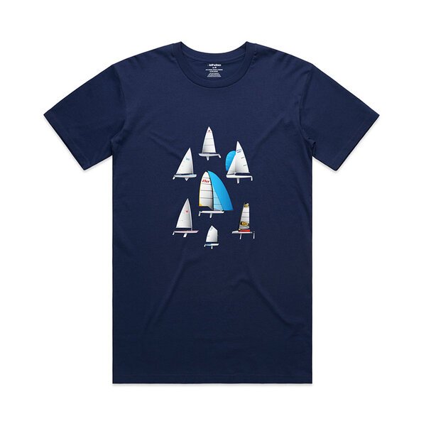 IS THAT SO Sail Boats Tee-shop-by-brands-Beggs Big Mens Clothing - Big Men's fashionable clothing and shoes
