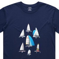 IS THAT SO Sail Boats Tee