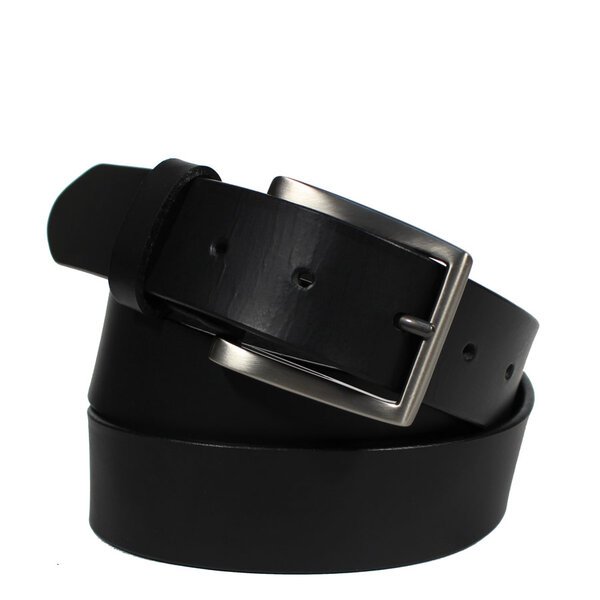 Buckle Solid Leather Belt 35mm Fashion Belt-shop-by-brands-Beggs Big Mens Clothing - Big Men's fashionable clothing and shoes