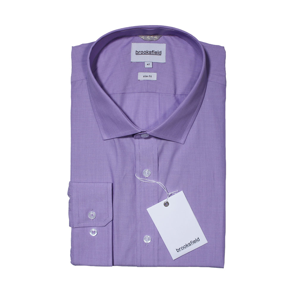 Brooksfield - Business Shirt - Purple